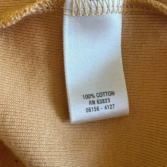 NWT CJ Banks 3X Orange 100% Cotton Embroidered Short Sleeve Shirt Casual Modest - Picture 8 of 9